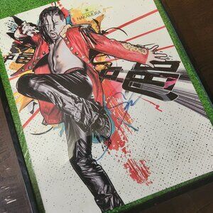 Autographed Shinsuke Nakamura WWE Poster